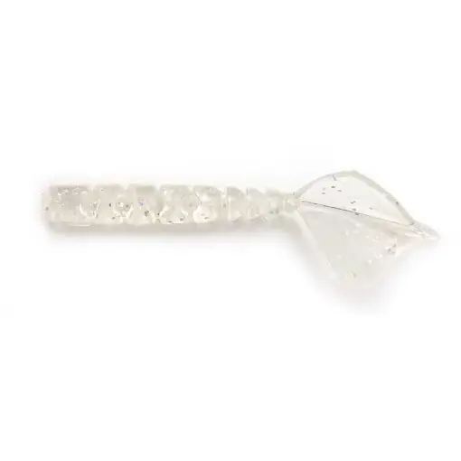 Plată securizată Grub Mustad Aji Micro Hila, Clear Rainbow Glitter, 4.3cm, 12buc/plic