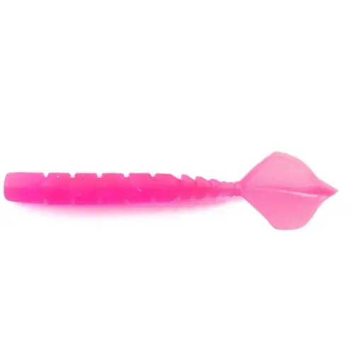 Grub Mustad Aji Micro Hila, UV Clear Pink, 4.3cm, 12buc/plic Cumpărături sigure