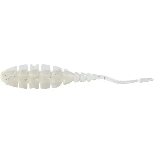 Expediere rapidă Grub Mustad Aji Micro Naf, Clear Lum/Silver Glitter, 5cm, 10buc/plic