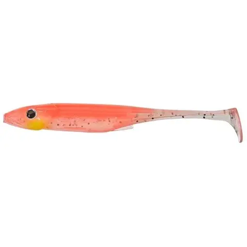 Promoție Shad Sensas Gunki Whiz, UV Laser Pink, 10cm, 5buc