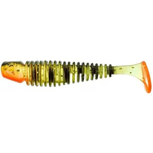 Chilipir Shad Gunki Tipsy SXL, Ghost Stripe Perch, 7.6cm, 4.1g, 6buc