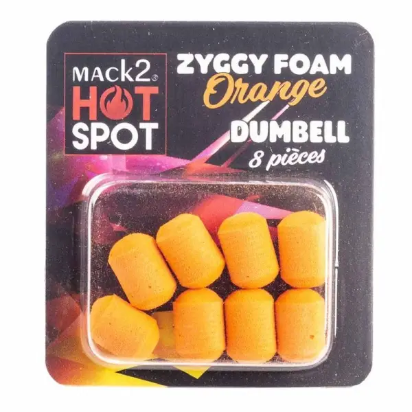 Dumbell Mack2 Ziggy Foam Dumbell Orange 8buc Mai ieftin