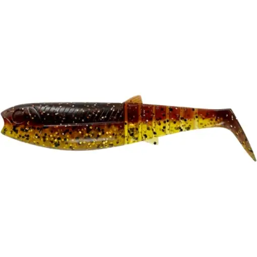Shad Savage Gear Cannibal Shad, Motor Oil UV, 6.8cm, 3g, 5buc Reducere