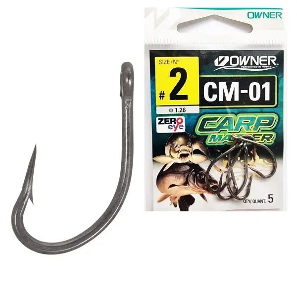 Noutate Carlig Owner CM-01 Carp Master Flyliner Magic Fusso