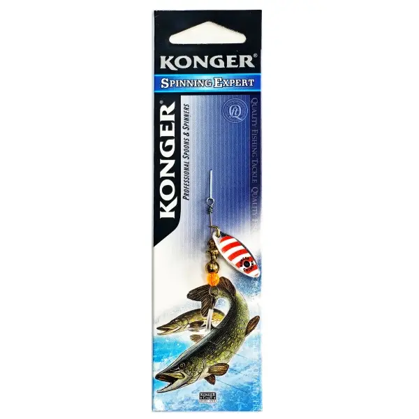 Promoție Lingura Rotativa Konger Chimera No.0 2.5gr S50 Coca-Cola