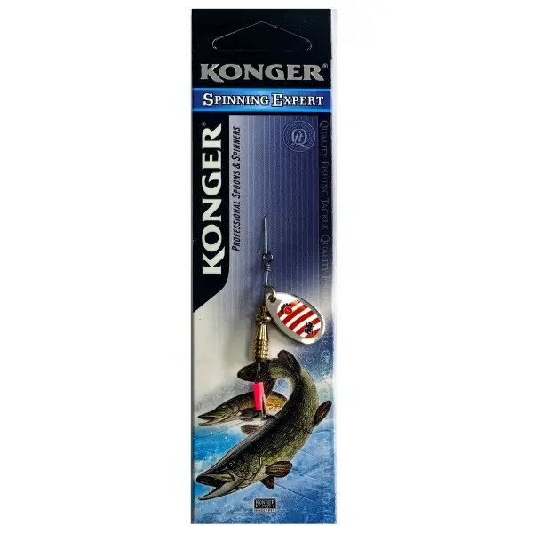 Plată securizată Lingura Rotativa Konger Palia No.1 3.5gr S50 Coca-Cola