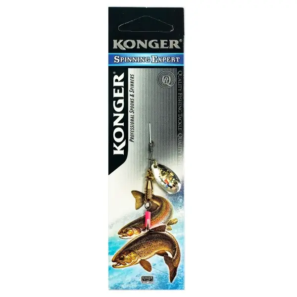 Lingura Rotativa Konger Palia No.1 3.5gr HN95 Holo Green Scale Plată securizată