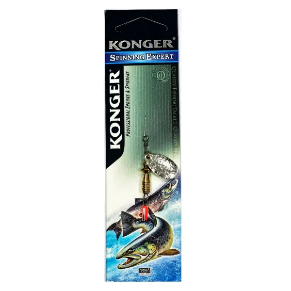 Bestseller Lingura Rotativa Konger Palia No.1 3.5gr MS86 Silver