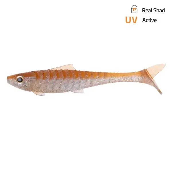 Shad Zeck Baby Rippler 10cm 7gr Real Shad 4buc/pac Ofertă exclusivă