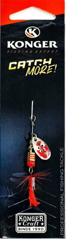 Vezi acum Lingura Rotativa Konger Devil Champion No.0 2.5gr 03 Red