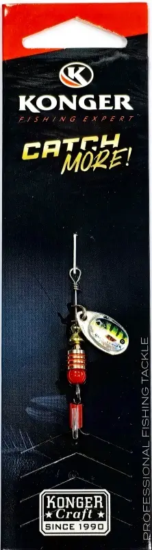 Lingura Rotativa Konger Devil Champion No.0 2.5gr 05 Perch Livrare expres