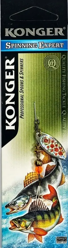 Lingura Rotativa Konger Chimera No.0 2.5gr S20 Holo Red Dot Ofertă de sezon