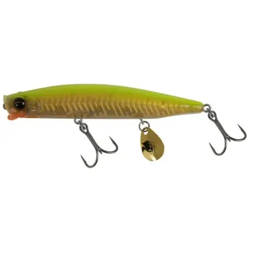 Retur gratuit Vobler Mustad Vertebrata Sink Pencil, Gold Pearl Chart, 9.3cm, 16g