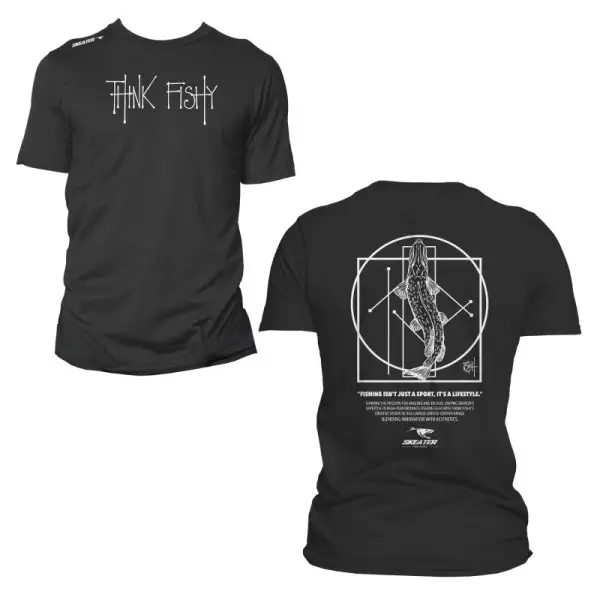 Tricou Skeater T-Shirt by Think Fishy Art Expediere rapidă