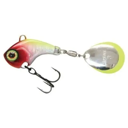 Spinnertail Jackall Deracoup Spinner, HL Clown, 10.6g Livrare gratuită