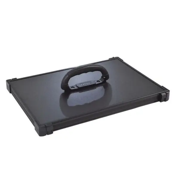 Capac Caseta Aluminiu Negru Rive pentru Scaun Modular Reducere specială