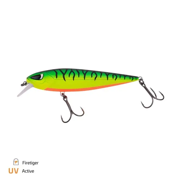 Ofertă de sezon Vobler Zeck Dundee 13.5cm 40gr 2.5m Firetiger