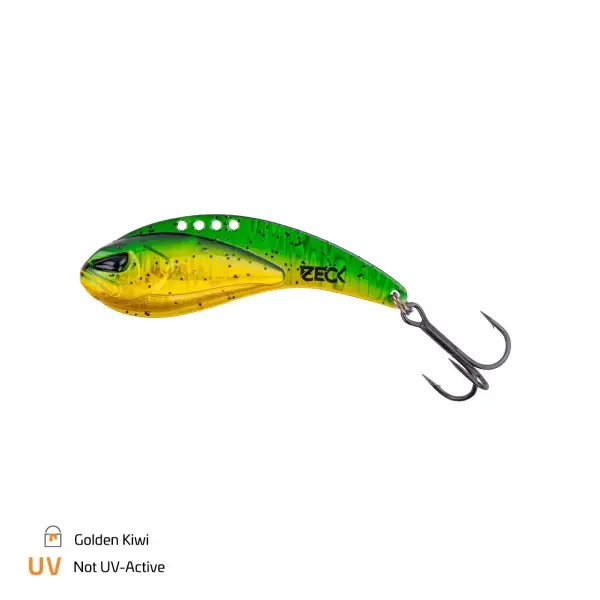 Cicada Zeck Blade Shaker 7cm 25gr Golden Kiwi Calitate înaltă