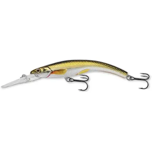 Vobler Live Target Rainbow Smelt Banana Bait D, Gold/Black, 9.1cm, 9g Nu rata