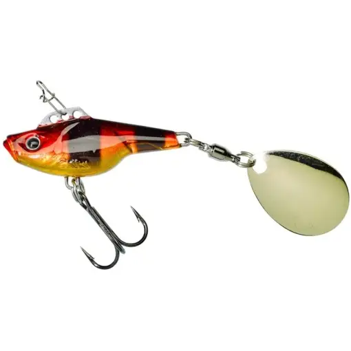 Reducere de preț Spinner Sensas Gunki Jiger 35, Sinking, Culoare Mat Red Perch, 3.5cm, 9g