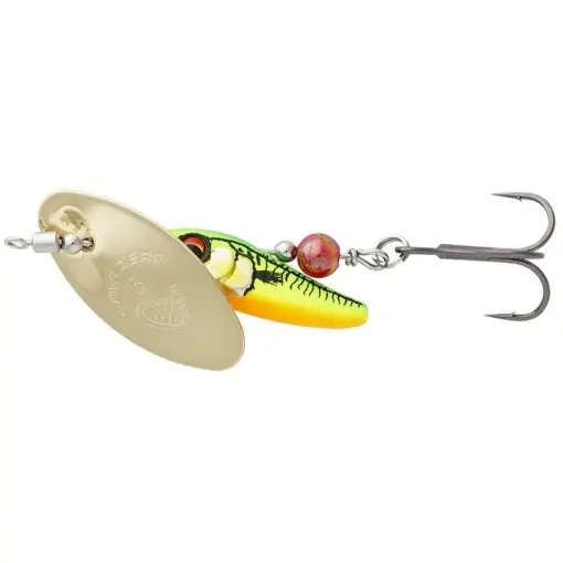 Lingurita Rotativa Savage Gear Spinner Sticklebait Sinking Nr.1, Firetiger Gold, 4.5g Ultima șansă