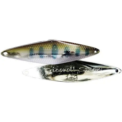 Preferatul clienților Lingurita Oscilanta Jackall Tricoroll, Silver Yamame, 6.8cm, 14g