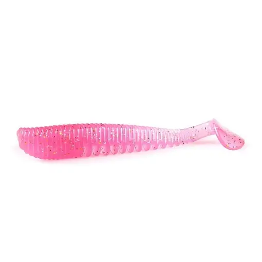 Shad Fast Strike Takeda, Culoare 12 Pink Icer, 8cm, 3.2g, 10buc/plic Livrare gratuită