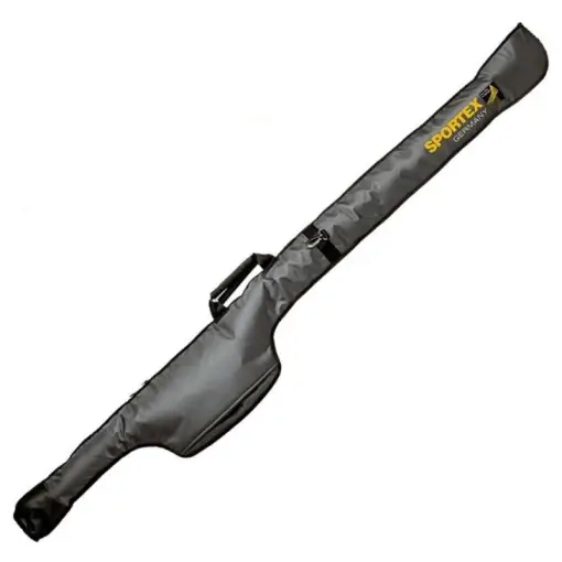 Expediere rapidă Husa Sportex Single Carp Rod Holdall 12", Grey, 1 Lanseta + 1 Mulineta, 195cm