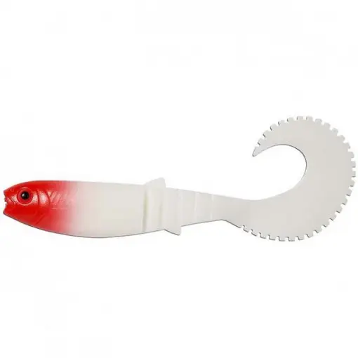 Lichidare de stoc Shad Cannibal Curltail 12,5cm/10g/Redhead 3buc/pl Savage Gear