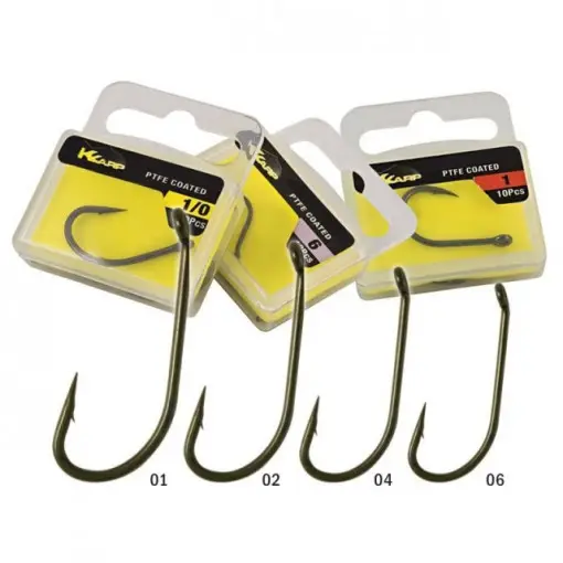 Ultima șansă Carlige TF Hooks D-Rig, 10buc/plic K-Karp