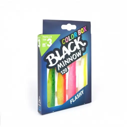 Set Shad Black Minnow Fluo, 12cm, 4buc/plic Fiiish Vezi acum