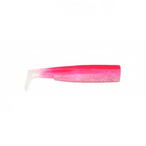Cumpără online Shad Black Minnow Fluo Pink, 9cm, 3buc/plic Fiiish