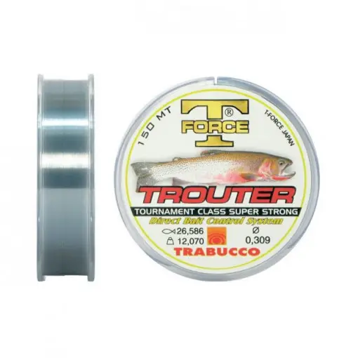 Disponibil imediat Fir S Force Spin-River Trouter 150m Trabucco