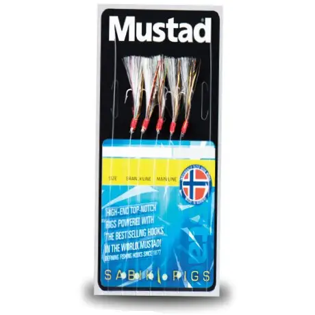 Preferatul clienților Taparina Mustad Rainbow Flasher, 5buc