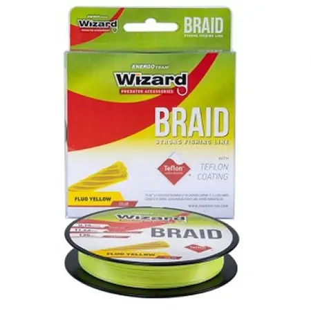 Fir textil Wizard Braid galben 135m Ofertă