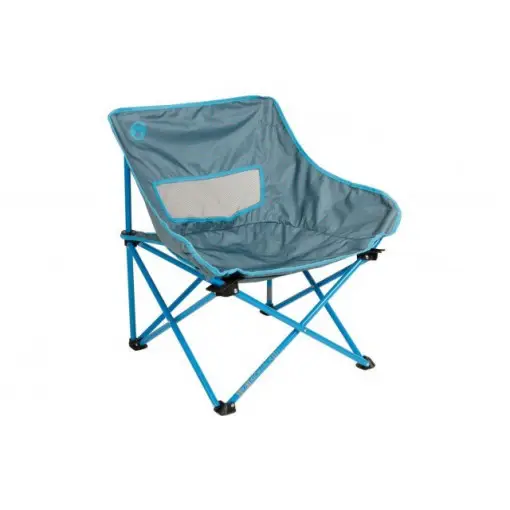 Scaun pliabil albastru Kick-back Breeze Coleman Reducere de preț