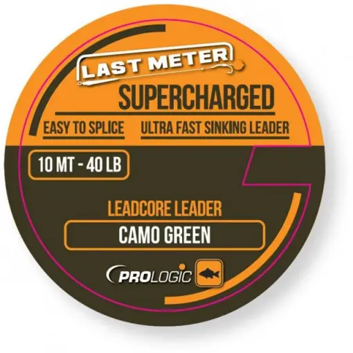 Fir Leader Prologic Supercharged Camo Green 40lbs, 10m Reducere extra