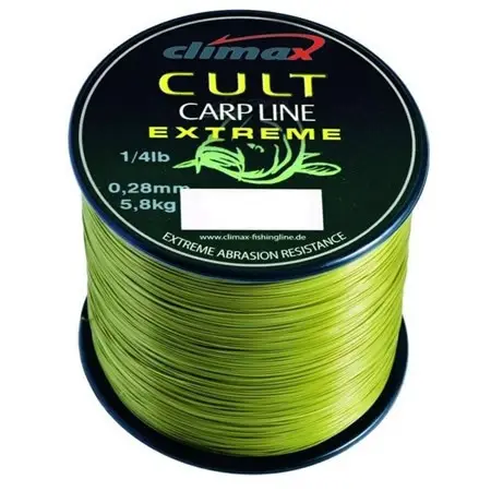 Fir Climax Cult Carp Extreme, verde, 1000m Preț redus