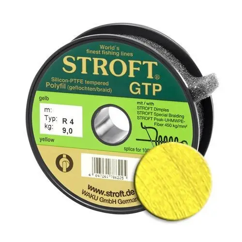 Expediere rapidă Fir Textil Stroft GTP Type R, galben, 100m