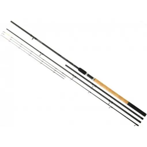 Lanseta Daiwa Black Widow Feeder 3.60m, 140g, 3+3buc Ultima șansă