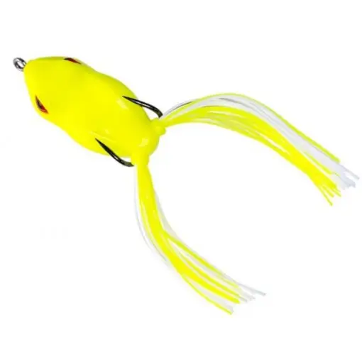 Broasca Wizard Wiggly galben, 4cm, 7g Doar azi