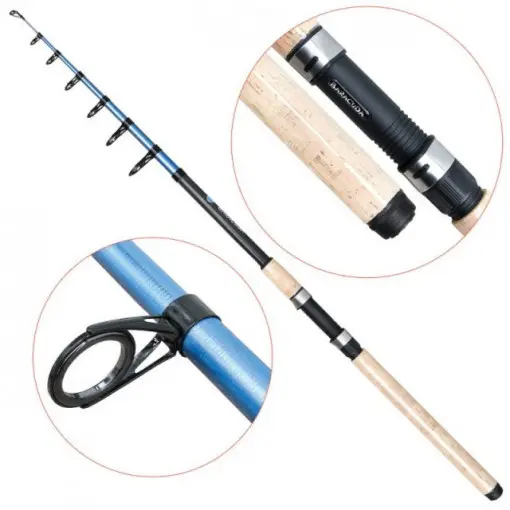 Reducere specială Lanseta telescopica Baracuda Rocky 3.60m, 50-120g