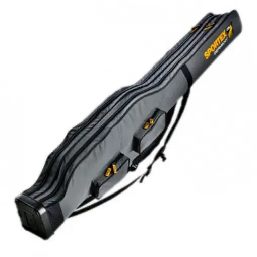 Husa Rigida Sportex Super Safe V Grey, 2 compartimente Cel mai vândut