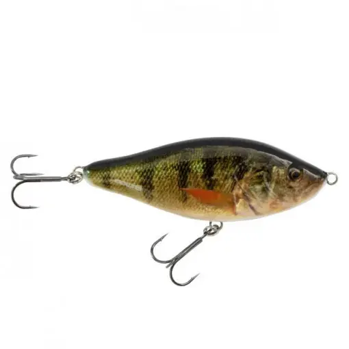 Retur ușor Vobler Biwaa Glider Raffal Yellow Perch 13cm, 75g