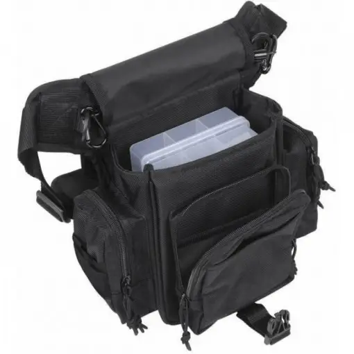 Preț redus Borseta Gamakatsu Hit' Run cu 2 cutii, 20x13x4cm