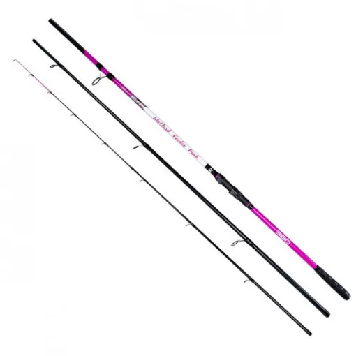 Lanseta EnergoTeam Method Feeder Pink 3.60m, 100-150g, 3+3buc Ofertă exclusivă
