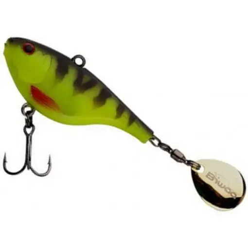 Spinnertail Biwaa Divinator Kompact 90, Yellow Perch, 9cm, 55g, Mai ieftin