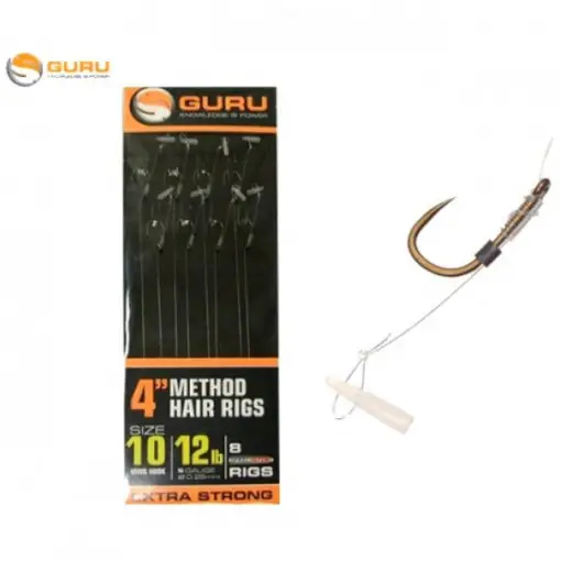 Montura Guru SpeedStop, carlig nr. 12, 0.25mm/ 10cm, 8buc/plic Super ofertă