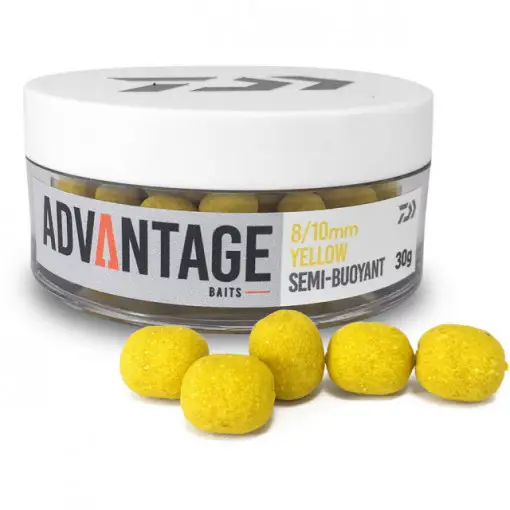 Momeala flotanta carlig Daiwa Semi-Buoyant, yellow, 8-10mm, 30g Ultima șansă