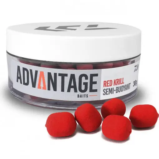 Momeala flotanta carlig Daiwa Semi-Buoyant, Red Krill 8-10mm, 30g Preț promoțional